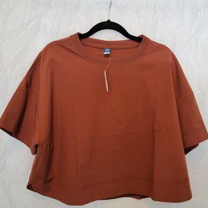 Old Navy Loose Short-Sleeve StretchTech Performance Cropped Top for Women